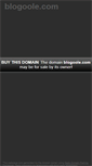 Mobile Screenshot of blogoole.com